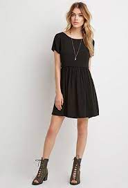 Cutout Back Babydoll Dress Clothes Clothes Design Babydoll Dress