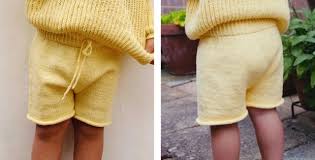 Shop jackets and coats for women at ardene. Lulu Knitted Shorts Free Knitting Pattern