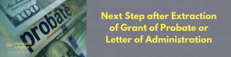 Procedure for obtaining letters of administration. Moving Forward In Probate Next Step After Extraction Of Grant Of Probate Or Letter Of Administration Malaysian Litigator