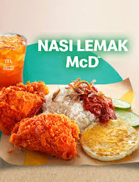 Mcdonald's indonesia memang tidak mau ketinggalan dengan paket menu baru ayam goreng ini dijual dalam paket yang sama seperti paket ayam. Nasi Lemak Mcd Mcdonald S Malaysia