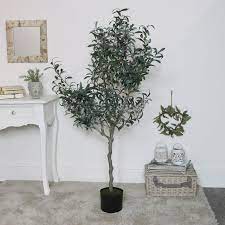 Adding one of these statement makers changes the whole look and feel of a room. Faux Olive Tree