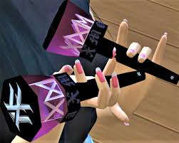 So,monsta x held an event where monbebes can design their official lightstick,here are some of the designs(there are a looott and most of them are so pretty and creative!) this one is my favorite! Kpopsims Monsta X Fan Pack Sims 4