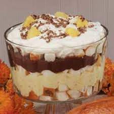 Chocolate Pineapple Trifle Recipe Trifle Recipe Trifle Bowl Recipes Desserts