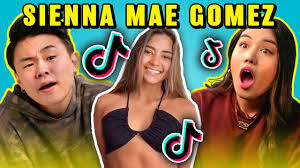 This is my 2nd acc. College Kids React To Sienna Mae Gomez Youtube