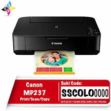 A4, letter, stiker foto dan banyak lagi. Complete Accessories Original Canon Pixma Mp237 Allinone Printer Shopee Philippines