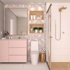 Pin Em Banheiro Rosa Pink Bathroom