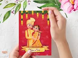 Indian wedding cards wedding card design bengali bride beautiful bride special day painting. Telugu Wedding Card Designs Themes Templates And Downloadable Graphic Elements On Dribbble