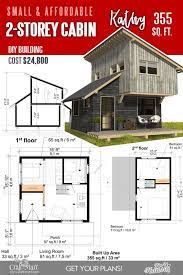 Small Cabin Plans With Cost To Build
