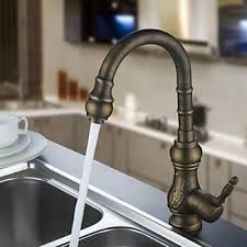 The kitchen sink is the place where most meals start, and the faucet is a crucial tool to aide you in your meal preparation. Antique Brass Kitchen Faucet You Ll Love In 2021 Visualhunt
