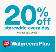 20% off contact lenses and free shipping. Walgreens Plus Walgreens