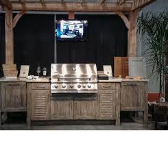 prefab outdoor kitchen