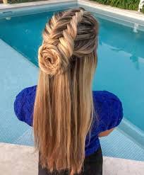 Move the curler through the hair slowly so the hair curls up at the ends. 20 Party Hairstyles For Long Hair And Easy Steps To Try Them Out