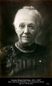 Georgeanna (Wade) McClellan (1841-1927)