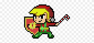 Create pixel art, game sprites and animated gifs. Christmas Countdown Toon Link By Aplawesome Link Christmas Pixel Art Free Transparent Png Clipart Images Download
