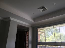 Ceiling Recess With 4 Step Cornice 2 Step Up Top Entrance Doors Front Door Entrance Front Door
