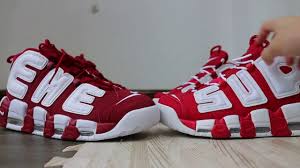Nike supreme air uptempo red. Ø®Ù„Ù Ø­Ø§Ù„Ø© Ø§Ù„Ù…Ù„Ù Ø§Ù„Ø´Ø®ØµÙŠ Nike Air More Uptempo Supreme Cazeres Arthurimmo Com