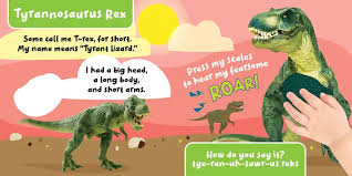 Touch And Feel Board Book |Dinosaurs