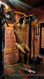 Sexy exercising while wearing a brief - gay sex porn video