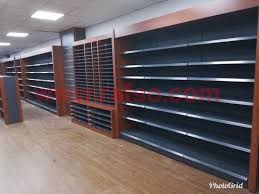 Kirtasiye Dekorasyonu Ahsap Stand Wall Unit Design Mimari Modelleri Raf Dekorasyon