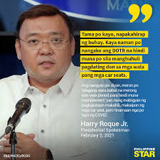 Presidential Spokesperson Harry Roque
