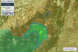 Tsk fırat kalkanı harekatı'nda olduğu gibi sivillere zarar gelmemesi için büyük bir itina ile harekatı sürdürecektir. Zeytin Dali Harekati Guncel Afrin Son Durum Haritasi Stratejik Ortak
