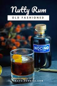 Nutty Rum Old Fashioned Orange Peel Black Walnut Liquor Nocino From Prohibition Spirits Orange Bitters Dark Rum Brown Rum Old Fashioned Rum Rum Recipes