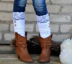 Searching for ballet boots warmers leg at discounted prices? Amazon Com White Button Down Boot Socks Boot Cuffs Leg Warmers Legwarmers Lace Boot Socks Lace Boot Cuffs Boot Toppers Handmade