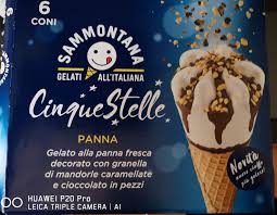 Quanto costa un cono gelato artigianale? Coni Gelato Cinque Stelle Sammontana 6 Coni