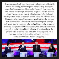 Bernie sanders is an american politician. Bernie Sanders Had The Best Quote At The Debate Sandersforpresident