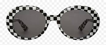 Download Cloutgoggles Sticker Checkered Kurt Cobain Picsart Sunglasses Png Free Transparent Png Images Pngaaa Com