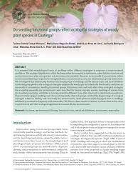 André luiz gomes da fonseca. Pdf Do Seedling Functional Groups Reflect Ecological Strategies Of Woody Plant Species In Caatinga