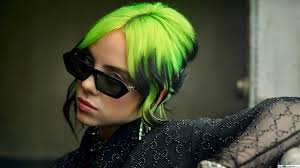 124 best billie eilish wallpapers images in 2019. Singer And Style Icon Billie Eilish In Neon Green Ombre Hair Hd Wallpaper Download