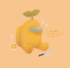 Yellow Astronaut Among Us Yellow Aesthetic Pastel Wallpaper Iphone Cute Cute Patterns Wallpaper