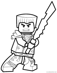 Kai to zane in elemental rider venomari. Zane Ninjago Coloring Pages Coloring4free Coloring4free Com