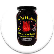 Both hibiscus flowers and honeycomb are edible and are perfect ingredients to surprise your family and friends this holiday season by preparing canning is a great preservation technique to prepare and gift homemade food items. Wild Hibiscus Flowers In Syrup Flowers In Champagne Hibiscus Food And Drinks Wild Hibiscus Flower Co