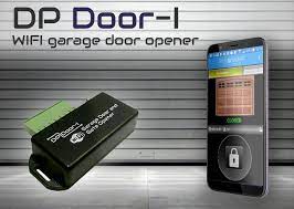Dp Door I Smart Garage Door Opener Controlling Of Gate Or Garage Door By Smartphone Wifi Smart Garage Door Opener Garage Door Opener Garage Door Opener Remote