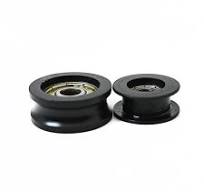 U groove Wheel Pulley 696ZZ 626ZZ Nylon POM Plastic Coated Bearing 6x21x7  6x21x10 6x22x7 6x23x12 6x24x9 6x25x10 6x26x8
