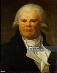 Georges Jacques Danton , poet and revolutionary, executed 1794. Oil,...  News Photo