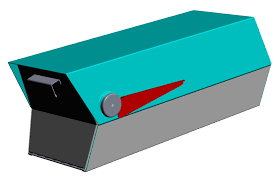 Diy midcentury modern mailbox post and address sign — gabe explains how. Mid Century Modern Mailbox 3d Cad Design Mid Century Modern Mailbox