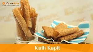 1 sudu teh perisa pandan. Kuih Kapit Try Masak Icookasia Youtube