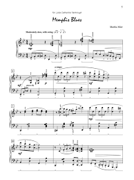 Jazz Rags Blues Book 5 Sheet Music By Martha Mier Piano Sheet Music Sheet Music Book Sheet Music