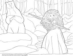 She is the daughter of ena and an unknown buck. Merida And Elinor In The Forest Brave Coloring Pages Disney Movies List