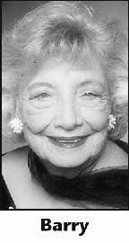 ELSA BARRY Obituary (2013)