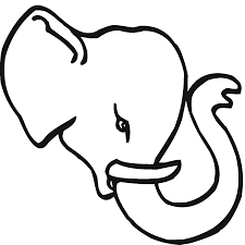 Elephant Face Coloring Page Elephant Coloring Page Elephant Face Elephant Colouring Pictures