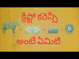 It would help the rbi to create an official digital currency. What Is Crypto Currency In Telugu Youtube