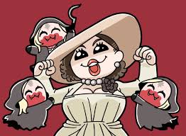 Bela dimitrescu is a daughter that primarily uses her sickle to deal attacks and will follow you around the dungeons. Lady Dimitrescu And Daughters By Bkub Lady Dimitrescu Know Your Meme