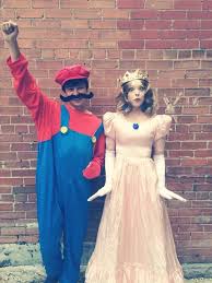 Making a princess peach costume is relatively straightforward. Mario And Princess Peach The 70 Best Couples Costumes That Ll Make This Halloween A Treat Popsugar Smart Living
