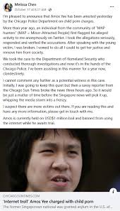 Recently young amos yee has had a talk at harvard cancelled. Us Based Singaporean Activist Melissa Chen Who Once Facilitated Amos Yee S Escape To Us Helped Got Him Arrested For Child Porn Charges Sinking It In