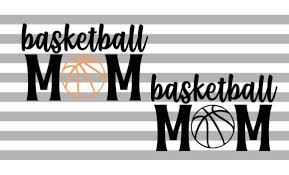 Abstract grunge style brush stroke transparent background. 24 Basketball Mom Designs Graphics