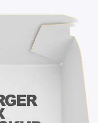 Download Burger In Box Mockup In Box Mockups On Yellow Images Object Mockups Yellowimages Mockups